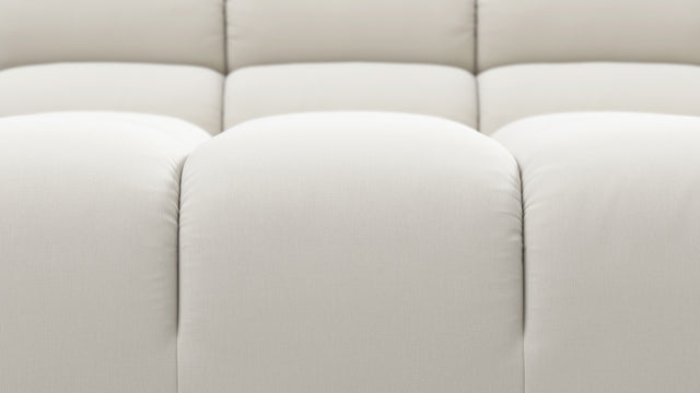 Tufty - Tufty Sectional, Small L, Right, Oatmeal Brushed Weave