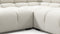 Tufty - Tufty Sectional, U Shape, Oatmeal Brushed Weave
