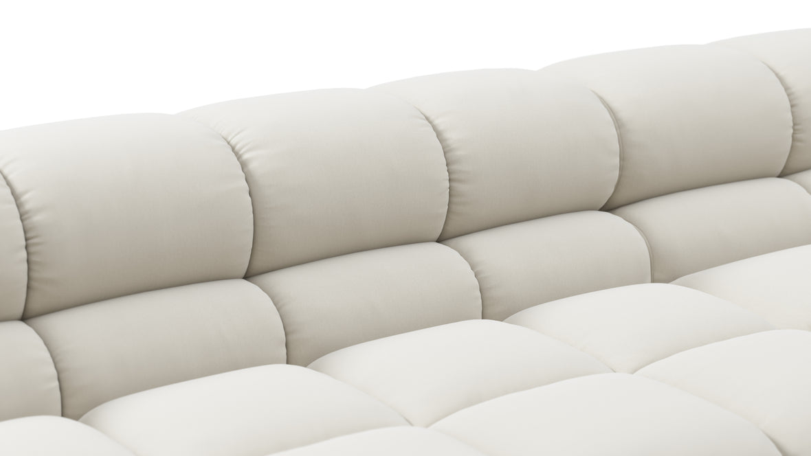 Tufty - Tufty Sectional, U Shape, Oatmeal Brushed Weave