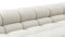 Tufty - Tufty Sectional, U Shape, Oatmeal Brushed Weave