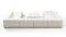 Tufty - Tufty Sectional, U Shape, Oatmeal Brushed Weave