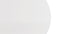 Aarhus - Aarhus Round Dining Table, White Lacquer, 47in