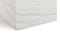 Plinth - Plinth Short Side Table, White Marble
