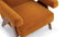 Jeanneret Lounge Chair - Pierre Jeanneret Lounge Chair, Orange Luxe Velvet