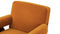 Jeanneret Lounge Chair - Pierre Jeanneret Lounge Chair, Orange Luxe Velvet
