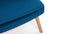 Papa Bear - Papa Bear Lounge Chair, Indigo Blue Wool