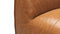 Bambole - Mario Bellini Bambole Lounge Chair, Distressed Brown Premium Leather