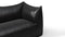 Bambole - Mario Bellini Bambole Two Seater Sofa, Midnight Black Premium Leather