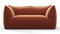 Bambole - Mario Bellini Bambole Two Seater Sofa, Spice Velvet