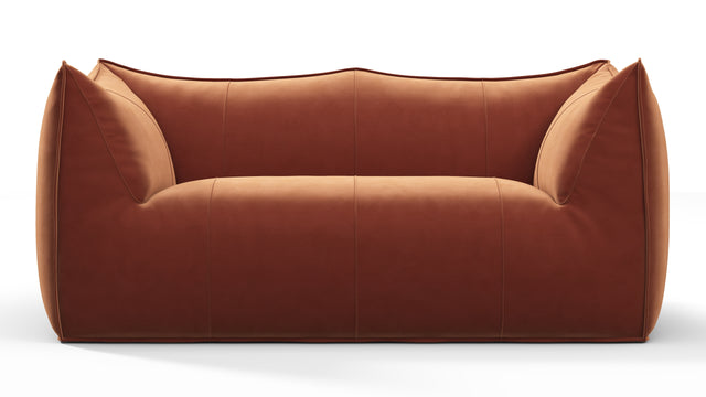 Bambole - Mario Bellini Bambole Two Seater Sofa, Spice Velvet