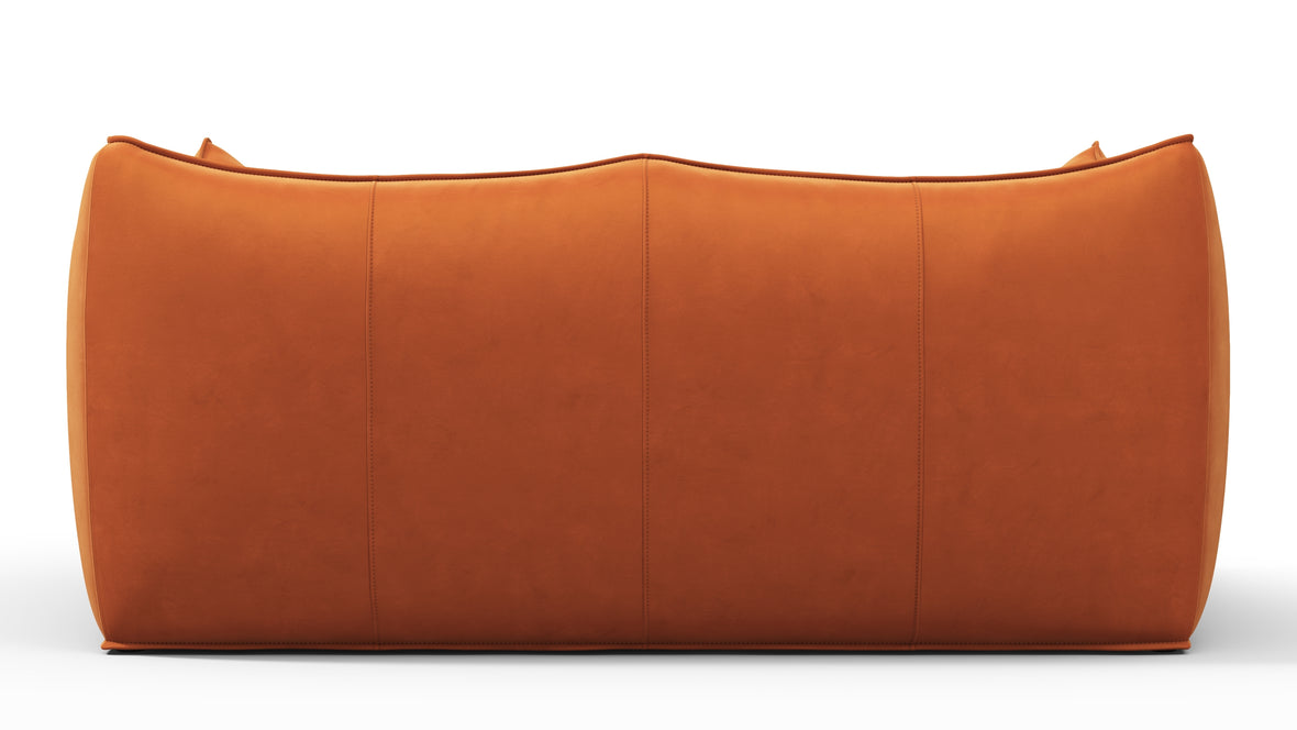 Bambole - Mario Bellini Bambole Two Seater Sofa, Apricot Velvet