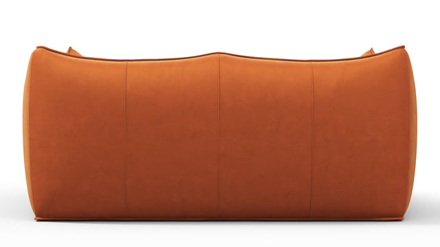 Bambole - Mario Bellini Bambole Two Seater Sofa, Apricot Velvet