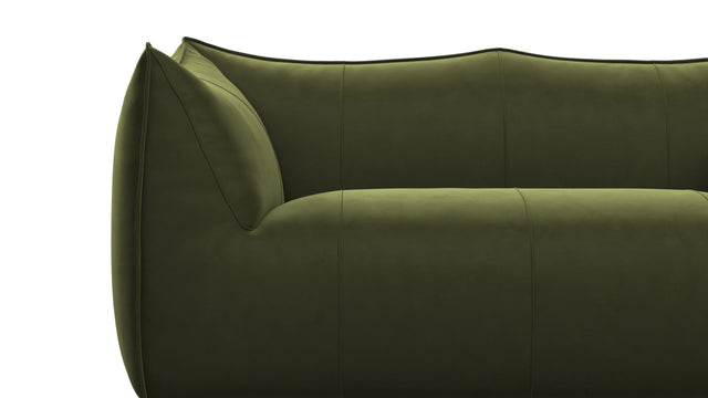 Bambole - Mario Bellini Bambole Two Seater Sofa, Thyme Luxe Velvet