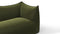 Bambole - Mario Bellini Bambole Two Seater Sofa, Thyme Luxe Velvet