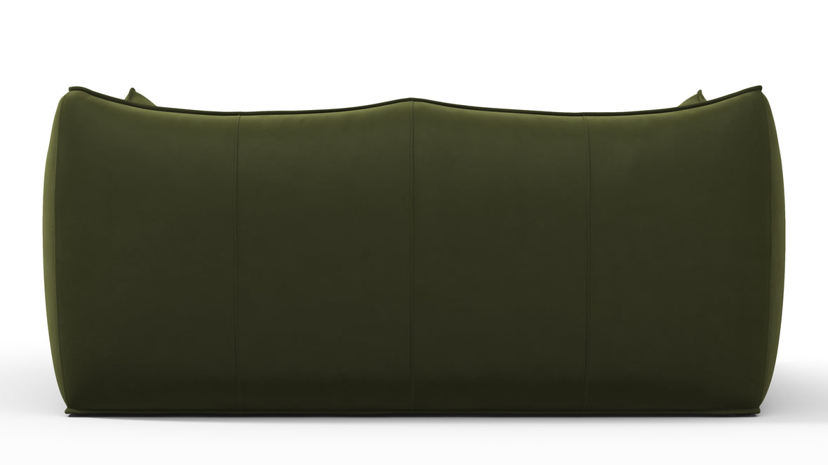 Bambole - Mario Bellini Bambole Two Seater Sofa, Thyme Luxe Velvet