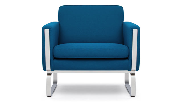 Jura - Jura Armchair, Indigo Blue Wool