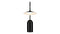 Arum - Arum Table Lamp, Black and Marble