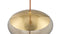 Geneva - Geneva Dome Pendant, Amber Glass