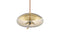 Geneva - Geneva Dome Pendant, Amber Glass
