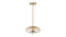 Geneva - Geneva Dome Pendant, Amber Glass