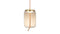 Geneva - Geneva Long Pendant, Amber Glass