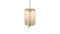 Geneva - Geneva Long Pendant, Amber Glass