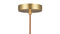 Geneva - Geneva Long Pendant, Amber Glass