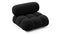 Bellini Module - Mario Bellini Module, Armless, Black Boucle