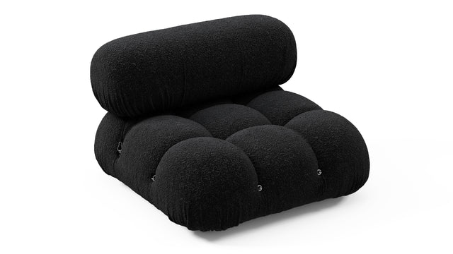 Bellini Module - Mario Bellini Module, Armless, Black Boucle