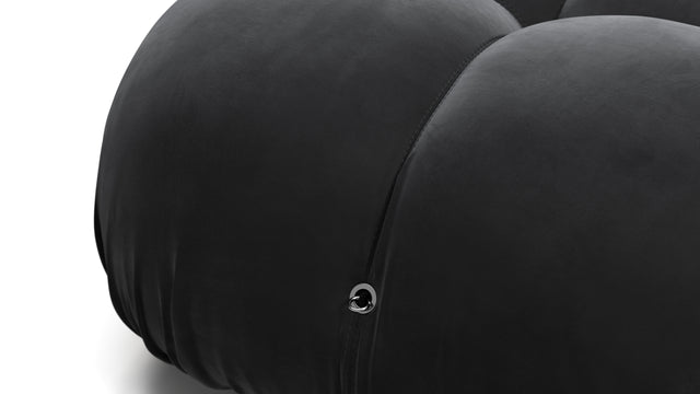 Bellini Module - Mario Bellini Module, Armless, Black Velvet
