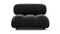 Bellini Module - Mario Bellini Module, Armless, Black Velvet