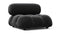 Bellini Module - Mario Bellini Module, Armless, Black Velvet