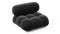 Bellini Module - Mario Bellini Module, Armless, Black Velvet