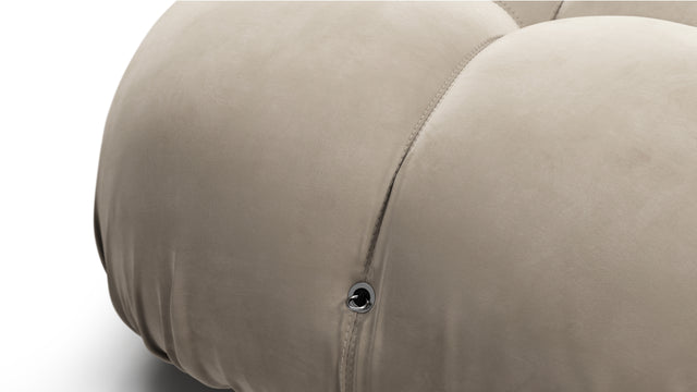 Bellini Module - Mario Bellini Module, Armless, Greige Velvet