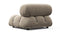 Bellini Module - Mario Bellini Module, Armless, Greige Velvet