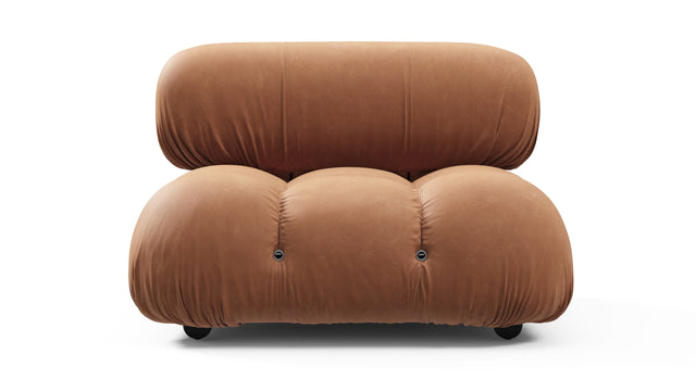 Bellini Module - Mario Bellini Module, Armless, Tan Vegan Leather