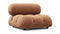 Bellini Module - Mario Bellini Module, Armless, Tan Vegan Leather