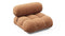 Bellini Module - Mario Bellini Module, Armless, Tan Vegan Leather