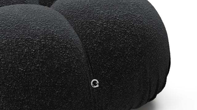 Bellini Module - Mario Bellini Module, Left Arm, Black Boucle