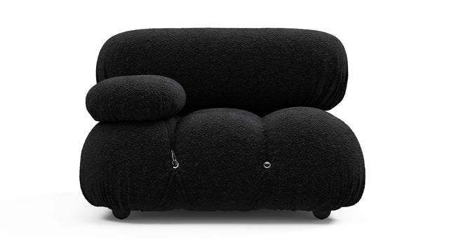 Bellini Module - Mario Bellini Module, Left Arm, Black Boucle