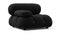 Bellini Module - Mario Bellini Module, Left Arm, Black Boucle