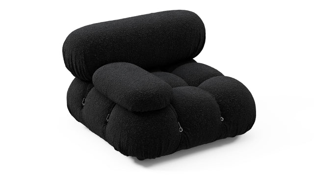 Bellini Module - Mario Bellini Module, Left Arm, Black Boucle
