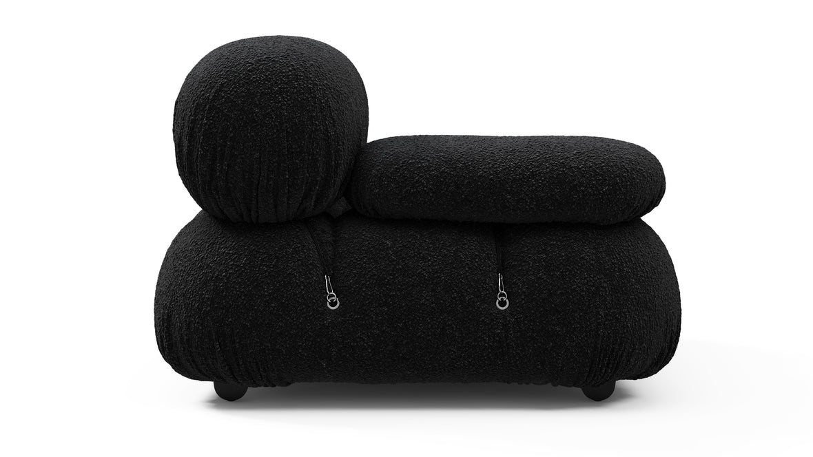 Bellini Module - Mario Bellini Module, Left Arm, Black Boucle