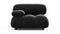 Bellini Module - Mario Bellini Module, Left Arm, Black Velvet