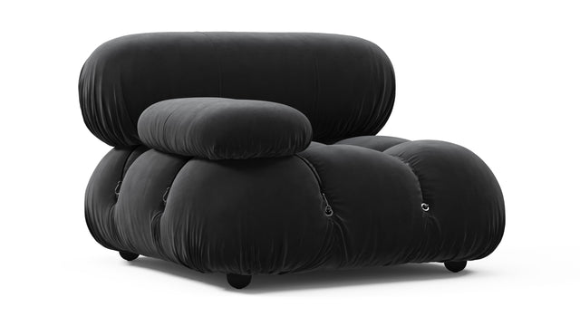 Bellini Module - Mario Bellini Module, Left Arm, Black Velvet
