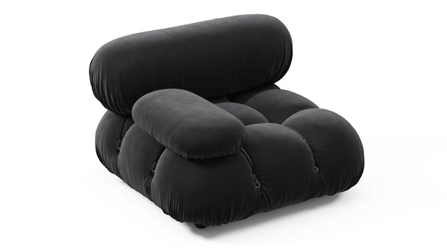 Bellini Module - Mario Bellini Module, Left Arm, Black Velvet