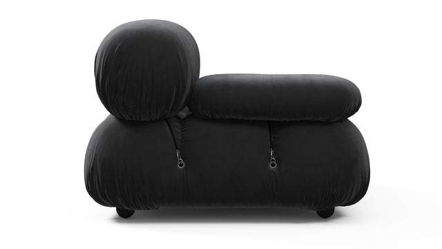 Bellini Module - Mario Bellini Module, Left Arm, Black Velvet