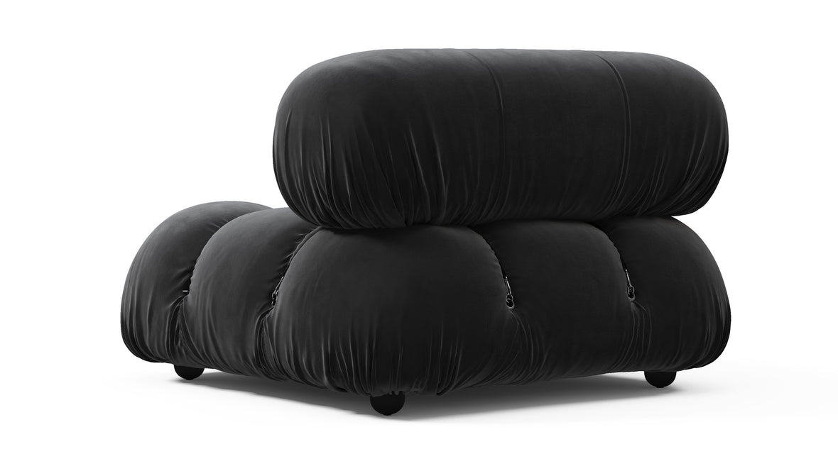 Bellini Module - Mario Bellini Module, Left Arm, Black Velvet