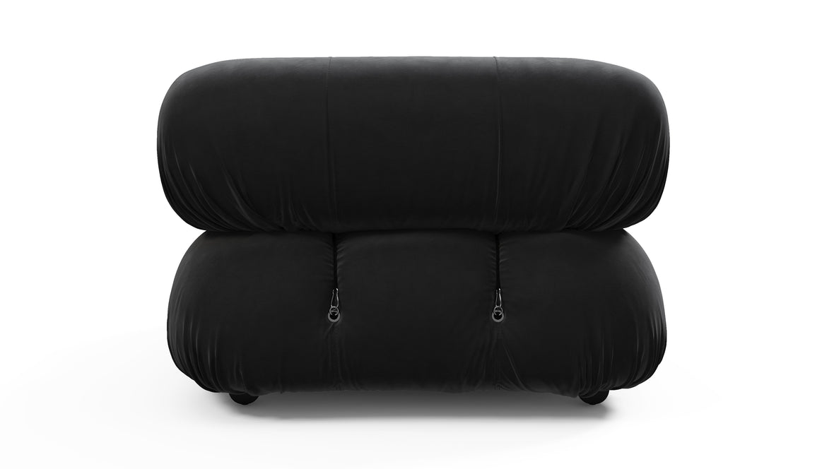 Bellini Module - Mario Bellini Module, Left Arm, Black Velvet