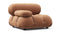 Bellini Module - Mario Bellini Module, Left Arm, Tan Vegan Leather